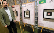 Dünyada Atatürk pulları sergilendi