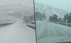 Meteoroloji uyarmıştı Kar yağışı başladı: Etkisi arttı, her yere beyaza büründü