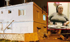 Cani koca dehşeti: Karısını baltayla öldürüp banyoya gömdü