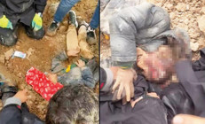 Çocuğu diri diri gömdü... Toprak altından çıkarıldı