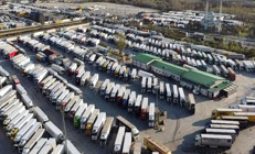 Yunanistan’daki grev nedeniyle, Kapıkule ve Hamzabeyli sınır kapılarında TIR yoğunluğu