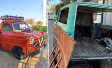 Yeşilçamın unutulmaz filmlerinden hafızalara kazınmıştı Çiçek Abbas minibüsü yeniden hayat buldu