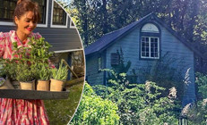 Dağ yamaçlarını mesken tuttu: Bir kulübesi var ki dillere destan