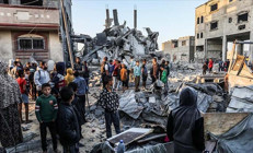 Gazzede enkaz çalışmaları sürüyor: Bir binadan 45 ceset çıkarıldı