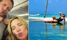 Meğer yıllarca dördüncü kocasını beklemiş.. Bu yaşında onunla evlendi... Düşlerindeki balayına çıktı