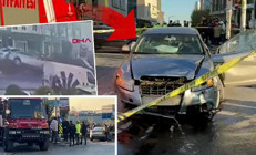 Şişlide otomobil yayalara çarptı: 2 ölü, 6 yaralı