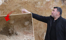 Kentte kazmayla mağaralar açıldı: İçerisine birden fazla insan sığabiliyor Nedeni şaşırttı: Buraları Ferhat gibi kazmışlar