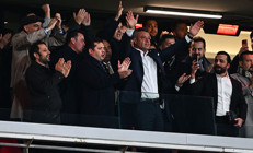 Sadettin Saran serbest kaldıktan sonra stada geldi