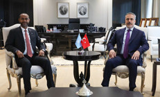 Dışişleri Bakanı Hakan Fidan Somalili bakan ile görüştü