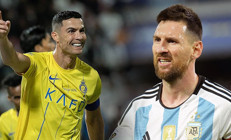 Ronaldo, Messiyi 2ye katladı
