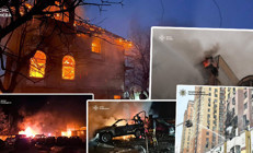 Kieve bomba yağdı: Rusyanın Shahed ve Kinzhalları sahnede