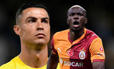 Osimhen, Ronaldoyu solladı