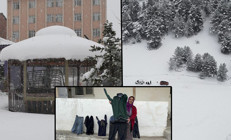 Kar kalınlığı 2 metreyi geçti: Araçlar tamamen kara gömüldü Serdiğimiz paltarlar hepsi dondu