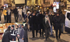 Türkiye Gazze için yürüyor Sabahın erken saatlerde yoğun katılım