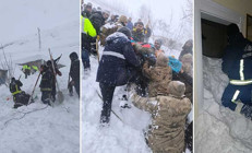 Vanda iki mahalleye çığ düştü: 1 kişi hayatını kaybetti, 20 ev tahliye edildi