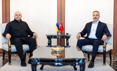 Dışişleri Bakanı Hakan Fidan Ukraynalı yetkili ile görüştü