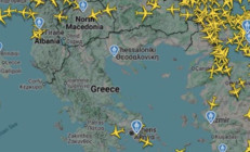 Komşuda kaos: Hava sahası kapatıldı Teknik arıza hava trafiğini felç etti