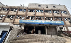 Lav silahı, roketatar, tüfek, el bombaları... YPG/SDG hastaneyi karargaha çevirmiş