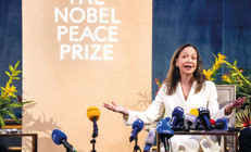 Nobel Komitesi’nden Machado’ya... ‘Ödülü Trump’a devredemezsin’