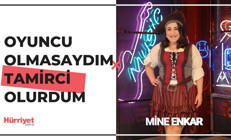 Kızılcık Şerbetinin Seheri Mine Enkar: Sette onu görünce geriliyordum