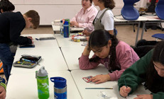 Erlangenli öğrenciler çini sanatını öğrendiler