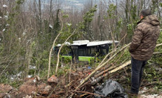 Kocaelide belediye otobüsü şarampole yuvarlandı: Çok sayıda yaralı var