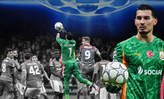 Galatasarayda Uğurcan Çakır son bölümde sahne aldı, kurtarışlarıyla Atletico Madrid maçında parladı