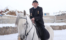 96 yaşındaki gazi hala ata biniyor | Katıldığı savaşı unutamıyor: Arkadaşlarımın şehit olduğu aklıma geliyor