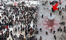 5 tondan fazla kar topladılar: 8 günde yaptılar Bu serüven kırmızı bir kamyonetin üzerinde başladı