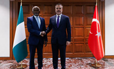 Dışişleri Bakanı Hakan Fidan, Nijeryalı mevkidaşı Tuggar ile görüştü