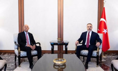 Dışişleri Bakanı Hakan Fidan ABD Büyükelçisi Tom Barrack ile görüştü