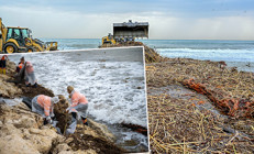 Taşkın sularıyla denize ulaştı: 150 kamyon toplandı Amacımıza ulaştık, halkımız rahat etsin