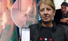 Kütahyada bakımevinde korkunç olay Üzerine kolonya döküp ateşe verdi