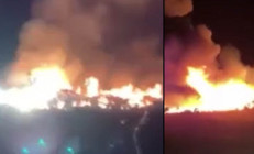 Libyada helikopter faciası: Askeri üsse düştü