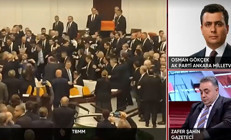 Osman Gökçek CNN Türkte Meclisteki kavgayı saniye saniye anlattı
