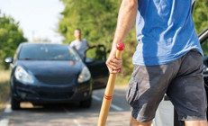 Trafik kavgasında araçtan inen yandı