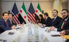 Münihte tarihi fotoğraf: Suriye için yeni başlangıç