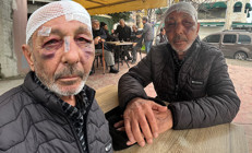 Önce çakmak istediler ardından sokak ortasında darbettiler
