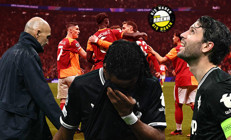 Galatasarayın Juventus zaferi İtalyan ve Avrupa basınında: Juventus, İstanbuldan kemikleri kırılarak döndü , Türkiyede kara gece