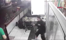 Restorana düzenlenen silahlı saldırının görüntüleri ortaya çıktı