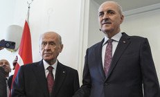 TBMM Başkanı Kurtulmuştan Bahçeliye ziyaret