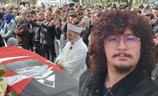 Bulgaristanda hayatını kaybeden Berk, memleketinde toprağa verildi