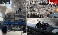 ABD ve İsrailin İrana saldırısı sonrası ilk görüntüler