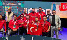 Milli para halterci Abdullah Kayapınar, Avrupa şampiyonu