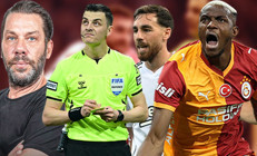 Fırat Aydınus, Beşiktaş-Galatasaray maçındaki hakem hatalarını açıkladı: Osimhen kırmızı kart görmeliydi