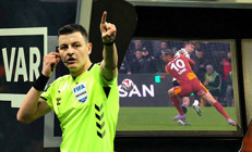 Beşiktaş - Galatasaray derbisinin VAR kaydı açıklandı: İşte Leroy Sanenin kırmızı kartı...