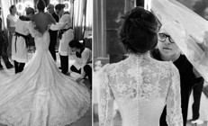 50 yaşından sonra prensesler gibi evlendi: Düğününde hıçkıra hıçkıra ağlamış