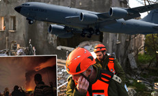 İrandan İsraile gece yarısı füze yağmuru Irakta ABD uçağı düştü... 1 Fransız askeri öldü