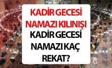 Kadir Gecesi namazı ne zaman 2026, saat kaçta kılınır Kadir Gecesi namazı nasıl kılınır, kaç rekat