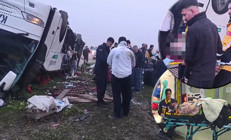  2 ölü,19 yaralı